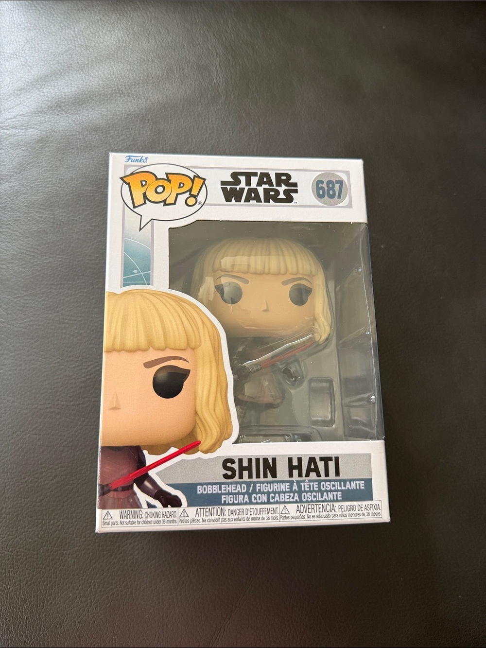 Funko Pop! Star Wars Shin Hati - Blonde Hair, Red Lightsaber